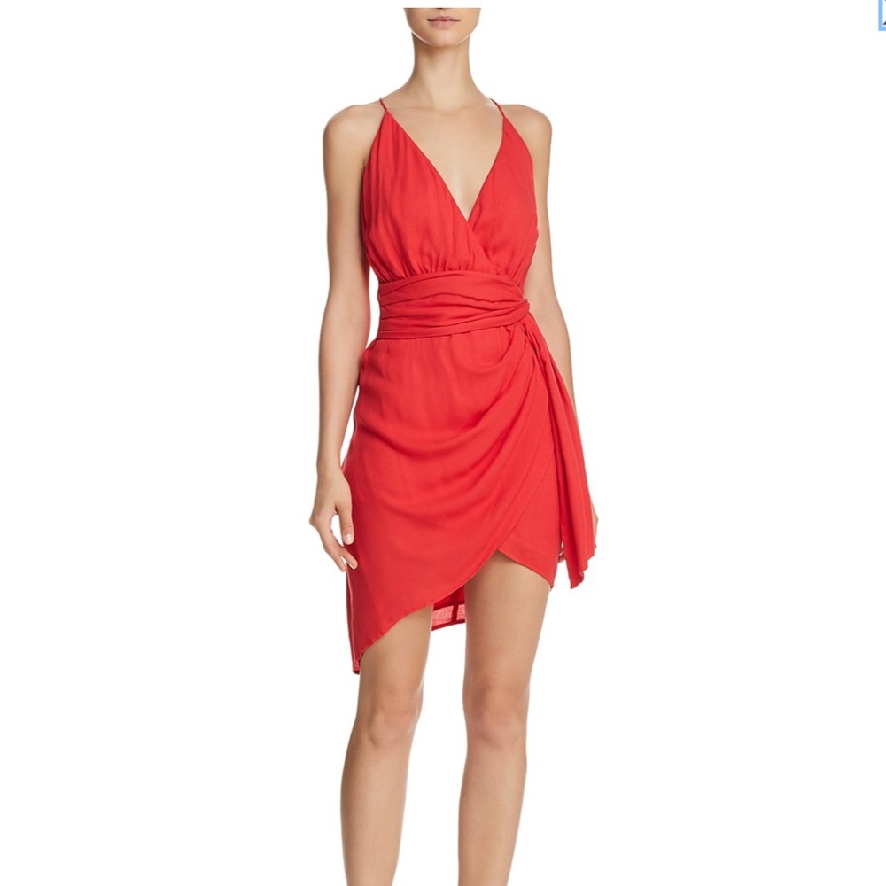NWT STYLESTALKER FAUX WRAP DRESS